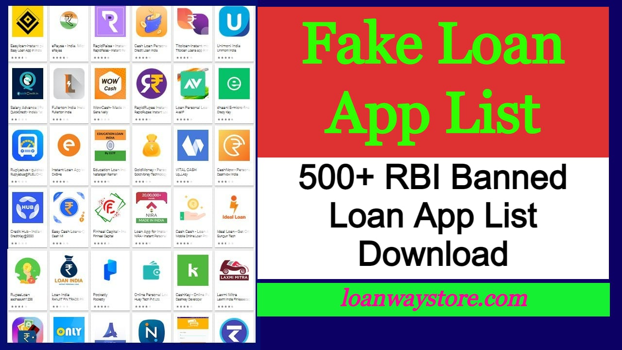 Fake Loan App List