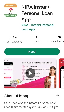 Nira App से पर्सनल लोन कैसे ले ? (Step by Step Process In Hindi)